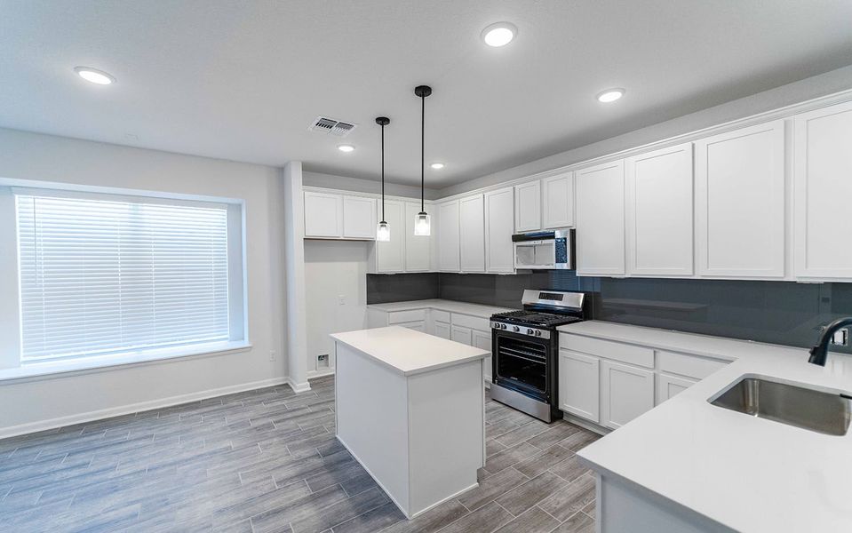 Furnished interior view inside a new home in Arcadia Ridge, San Antonio (Image 5).