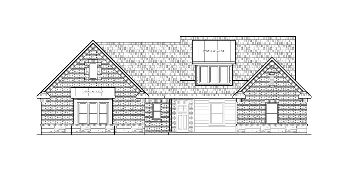 Representative rendering of the exterior for the The Sydney by Doug Parr Custom Homes (Image 22).