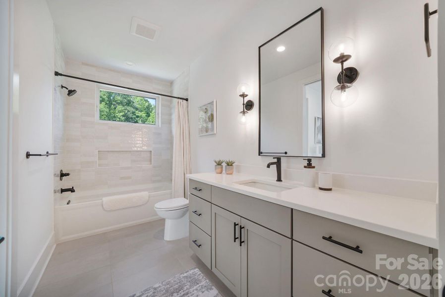Furnished interior view inside a new home in , Salisbury (Image 8).