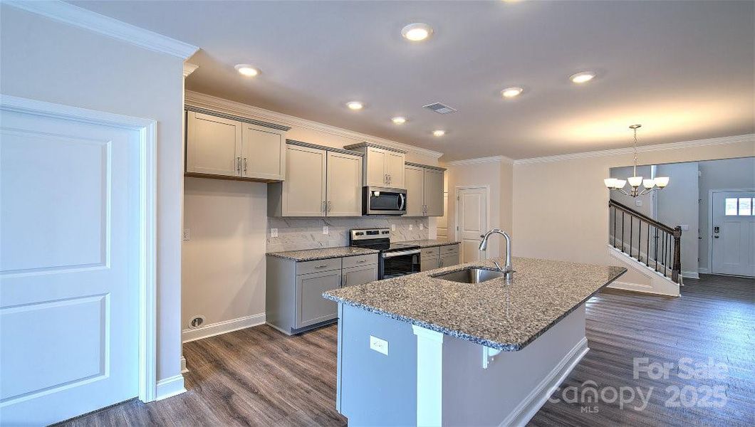 Photos are representative - model home