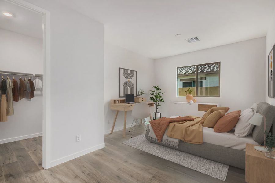 Representative furnished interior of a home built from the Desert Rose by Elliott Homes in Forté at Granite Vista, Waddell (Image 6).