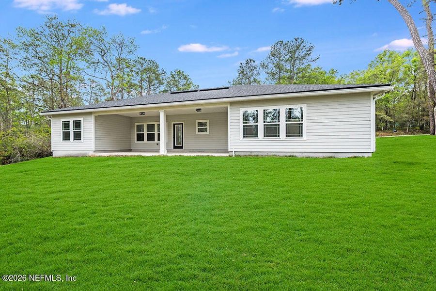 Exterior details and patio area of a home in , Starke (Image 17). Exterior details and patio area of a home in , Starke (Image 17).
