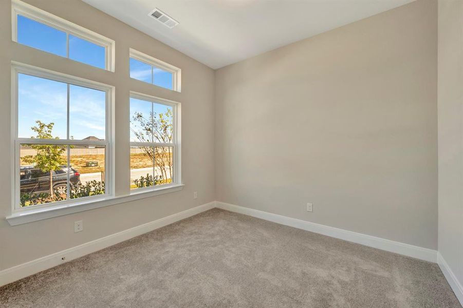Spacious, unfurnished interior of a new home in Treeline, Justin (Image 22).