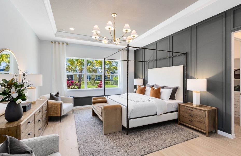 Representative furnished interior of a home built from the Renown by Del Webb in Del Webb Twin Lakes, St. Cloud (Image 16).