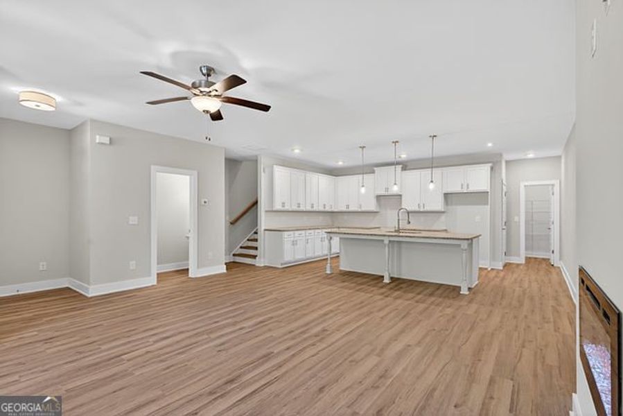 Spacious, unfurnished interior of a new home in The Park at Gainesville Township, Gainesville (Image 19).