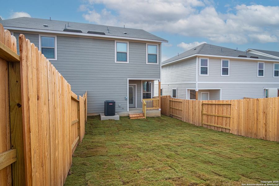 Exterior details and patio area of a home in , San Antonio (Image 25). Exterior details and patio area of a home in , San Antonio (Image 25).