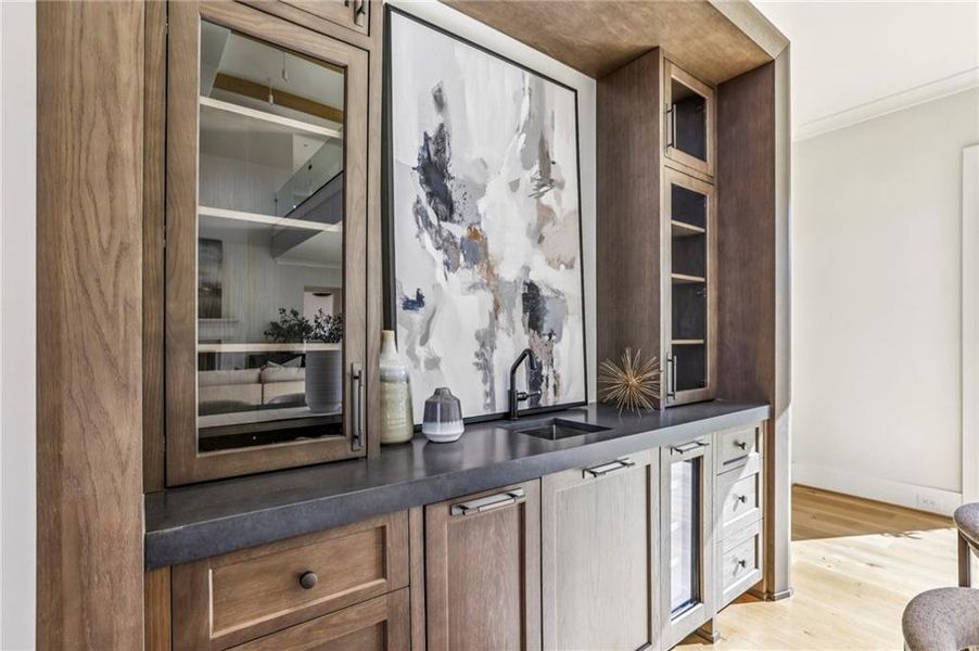 Furnished interior view inside a new home in , Atlanta (Image 13).