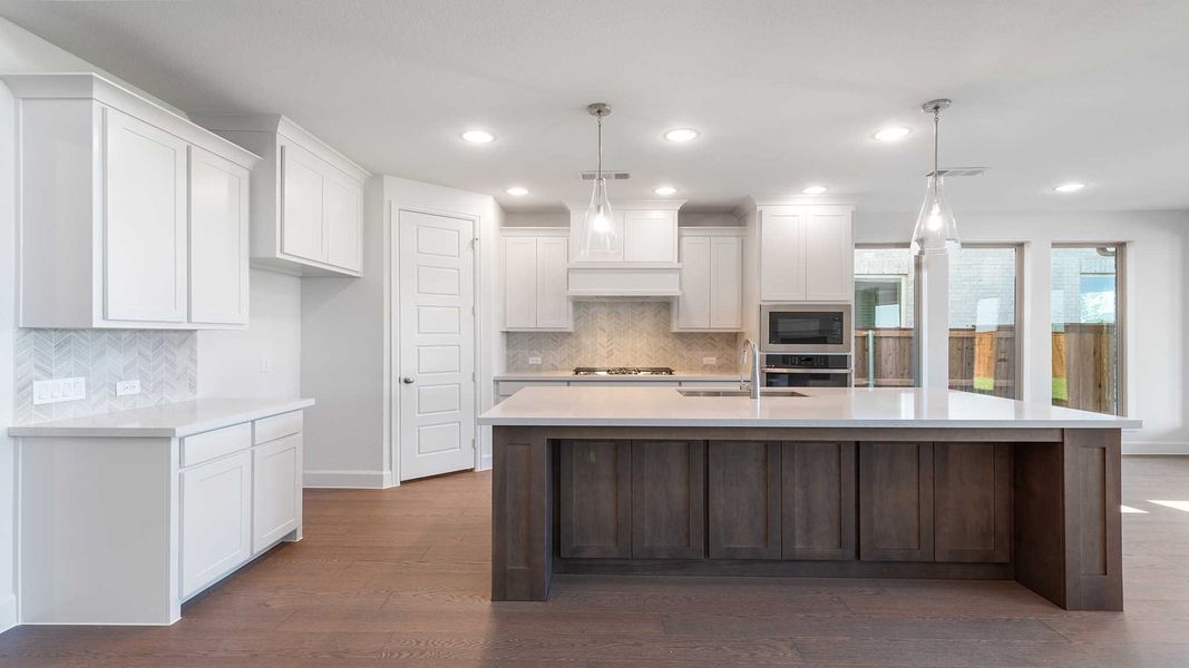 Furnished interior view inside a new home in Mosaic 50', Celina (Image 10). Furnished interior view inside a new home in Mosaic 50', Celina (Image 10).