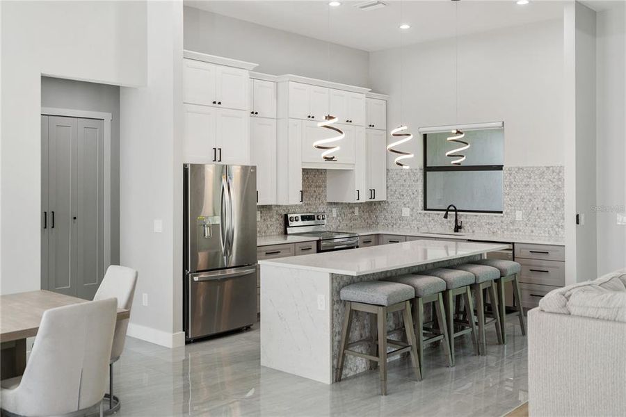 Furnished interior view inside a new home in , Port Charlotte (Image 12). Furnished interior view inside a new home in , Port Charlotte (Image 12).