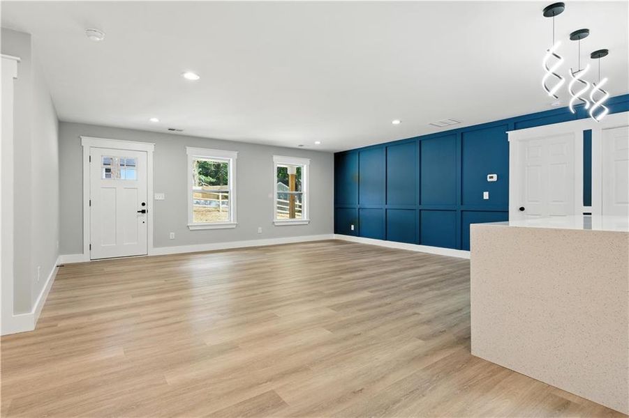 Spacious, unfurnished interior of a new home in , Marietta (Image 20).