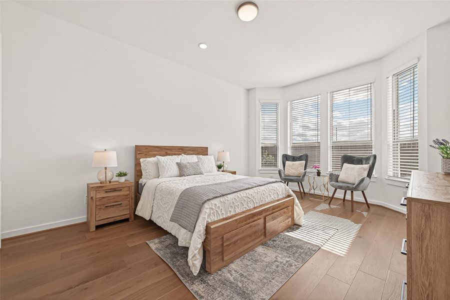 Furnished interior view inside a new home in , Katy (Image 30).