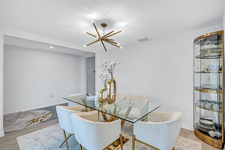 Furnished interior view inside a new home in , Tampa (Image 56).