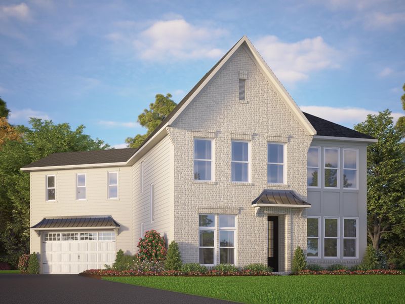 Representative exterior photo of a completed home built from the The Wentworth by RobuckHomes in East & Mason, Wilmington, NC (Image 11).