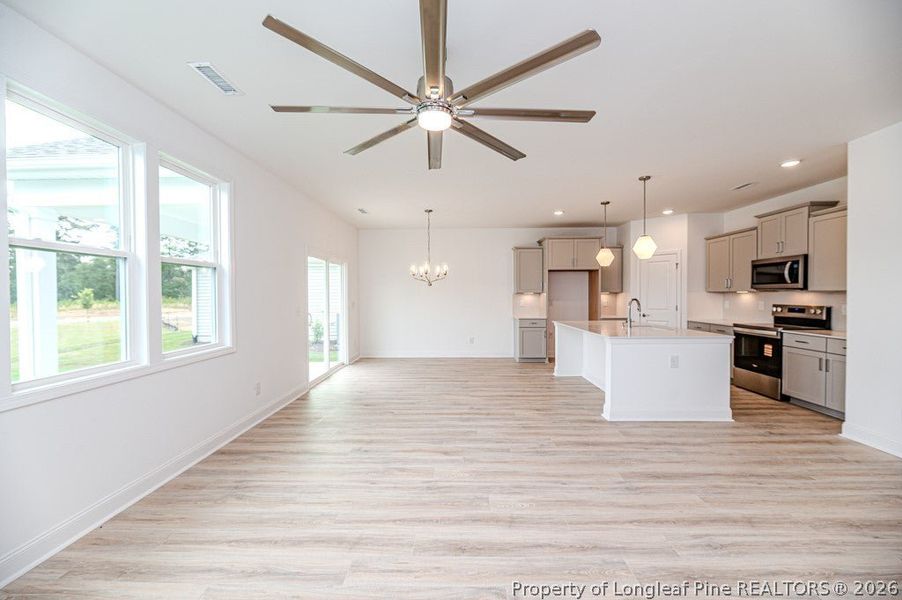 Spacious, unfurnished interior of a new home in The Cottages at 78 North, Sanford (Image 14). Spacious, unfurnished interior of a new home in The Cottages at 78 North, Sanford (Image 14).