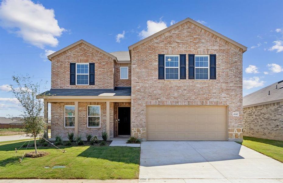 NEW CONSTRUCTION: Beautiful two-story home available at Newberry Point in Fort Worth