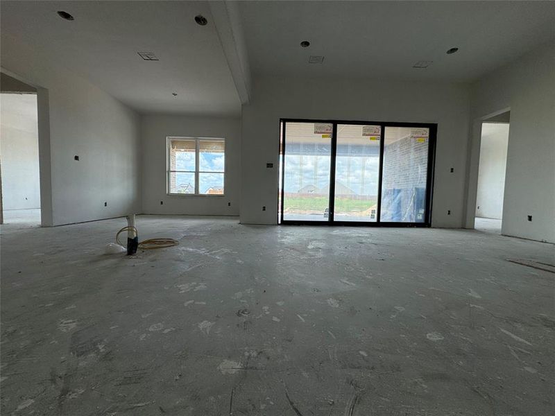 In-progress construction of a new home in Coyote Crossing, Godley, TX (Image 8).