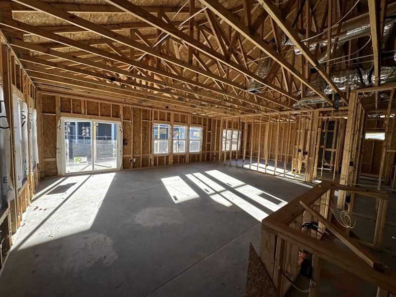 In-progress construction of a new home in Watson Hill, Summerville, SC (Image 46).