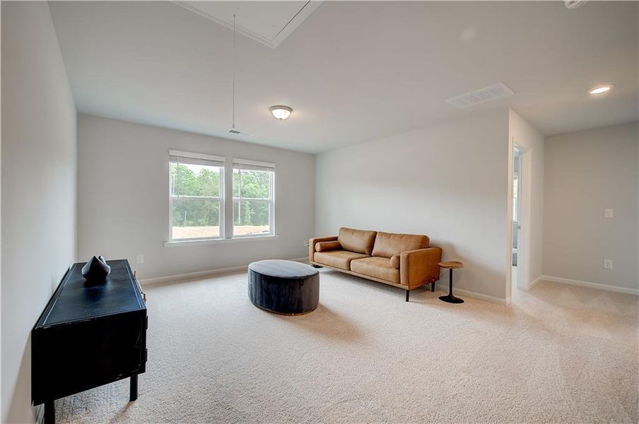 Furnished interior view inside a new home in Bowers Farm, McDonough (Image 24).