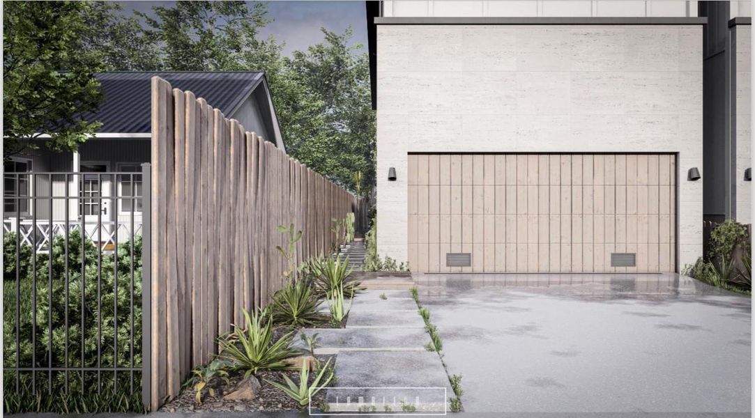 Front exterior of a new home in , Houston, TX, highlighting curb appeal (Image 6). Front exterior of a new home in , Houston, TX, highlighting curb appeal (Image 6).