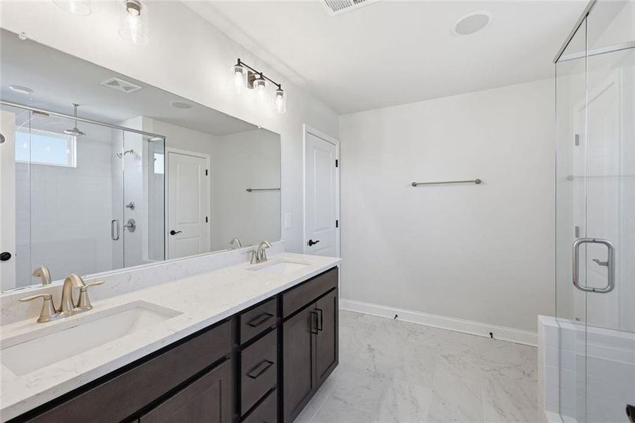Furnished interior view inside a new home in Berkeley Mill, Cumming (Image 9).
