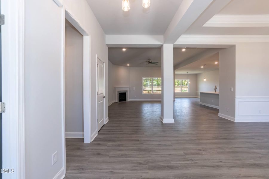 Spacious, unfurnished interior of a new home in Kelly Farms, Lillington (Image 9). Spacious, unfurnished interior of a new home in Kelly Farms, Lillington (Image 9).