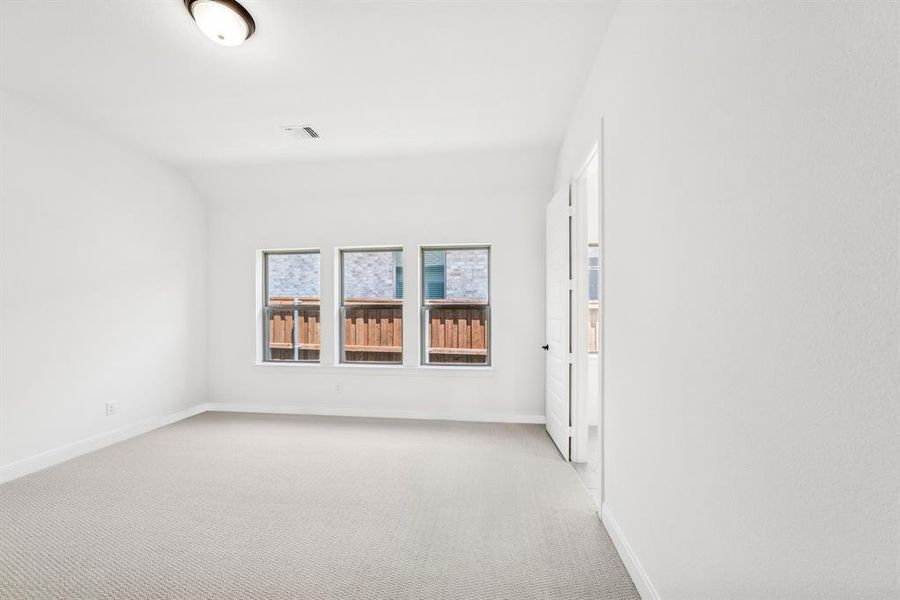 Spacious, unfurnished interior of a new home in Karis - Village Series, Crowley (Image 14). Spacious, unfurnished interior of a new home in Karis - Village Series, Crowley (Image 14).