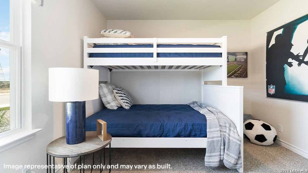 Furnished interior view inside a new home in , Boerne (Image 8).