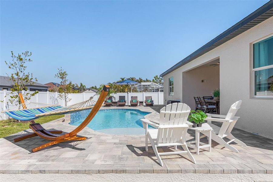 Exterior details and patio area of a home in , Cape Coral (Image 28). Exterior details and patio area of a home in , Cape Coral (Image 28).