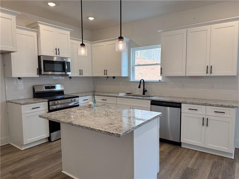 Furnished interior view inside a new home in Thunder Ridge, Dawsonville (Image 3).