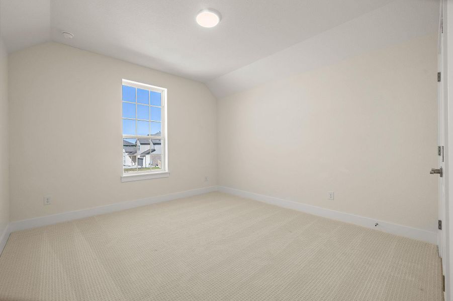 Spacious, unfurnished interior of a new home in Blackhawk in Pflugerville, Pflugerville (Image 32).