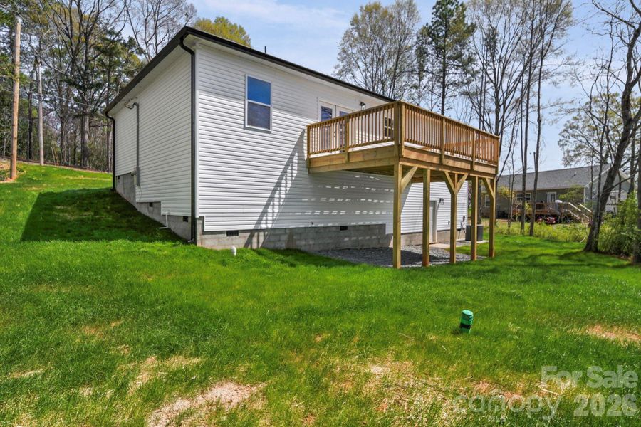 Exterior details and patio area of a home in , Albemarle (Image 23).