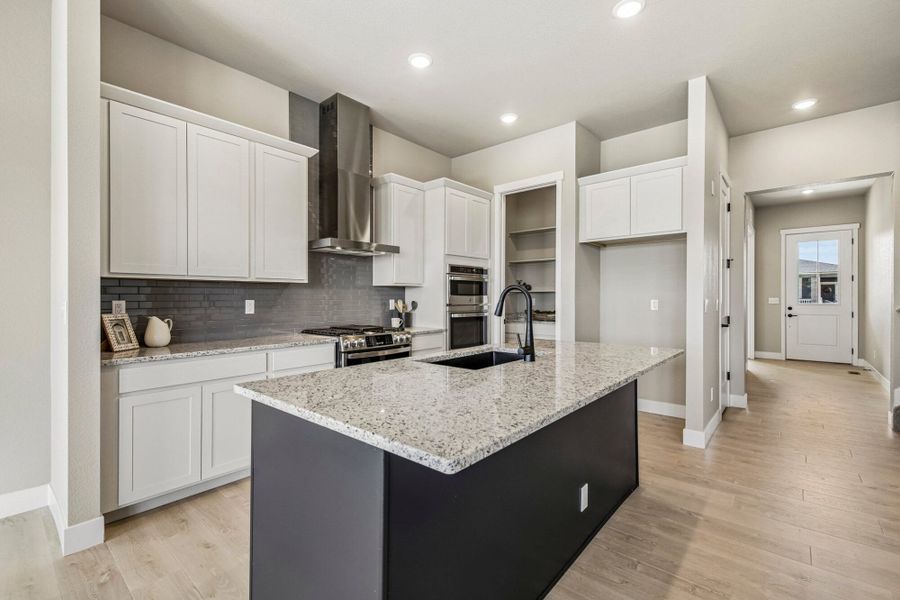 Furnished interior view inside a new home in Country Club Reserve – Fort Collins, Fort Collins (Image 10).