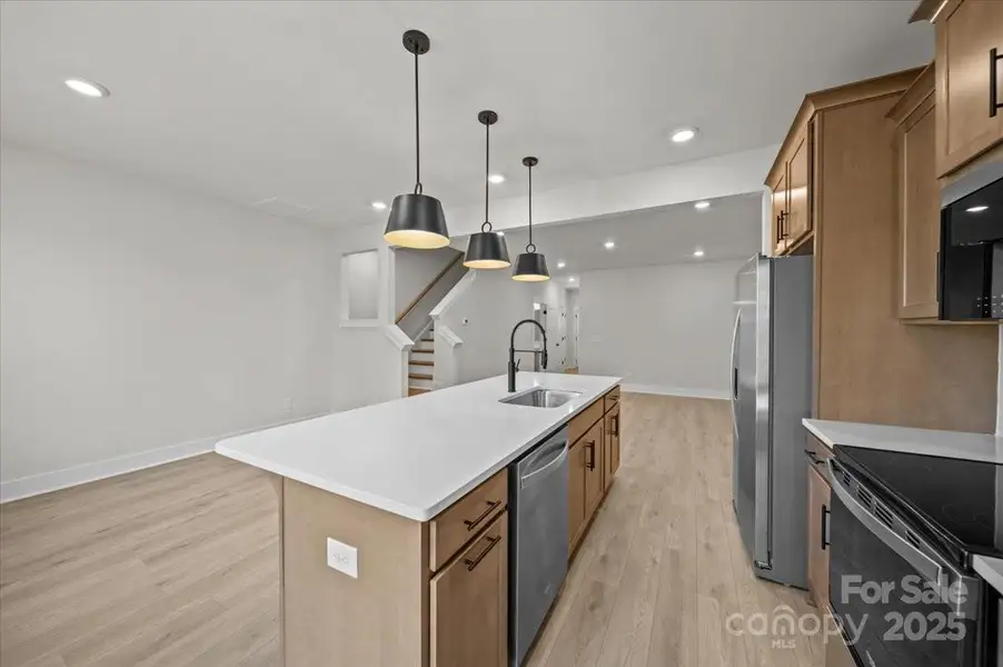 Furnished interior view inside a new home in Clayton Crossing, Arden (Image 9). Furnished interior view inside a new home in Clayton Crossing, Arden (Image 9).