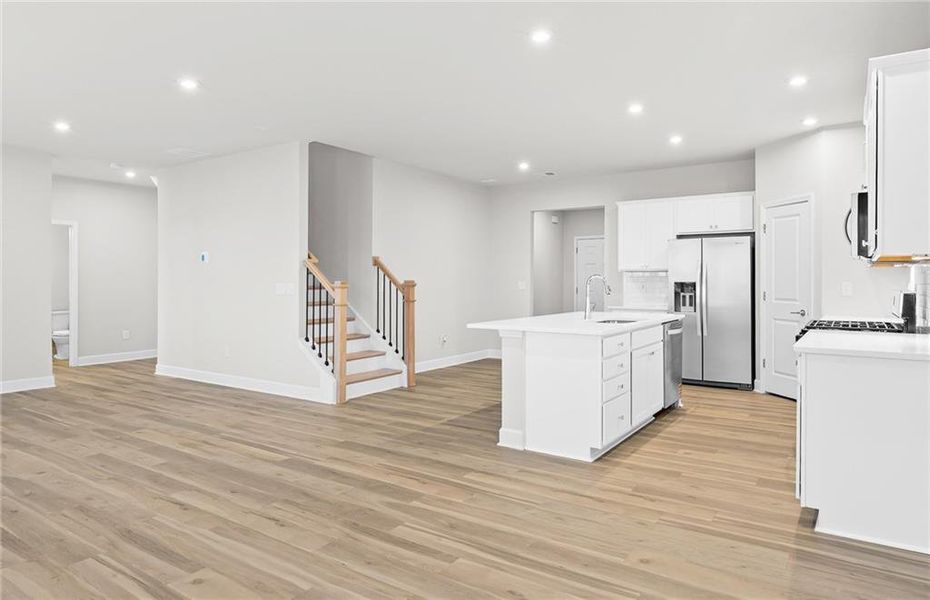 Furnished interior view inside a new home in Anderson Point, McDonough (Image 9).