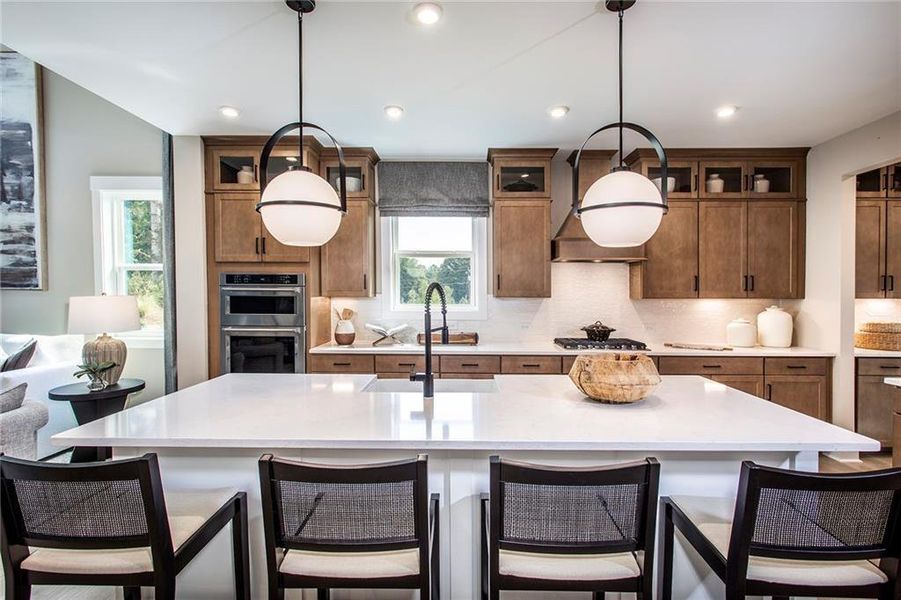 Furnished interior view inside a new home in Wisteria at GreenHouse, Marietta (Image 16).