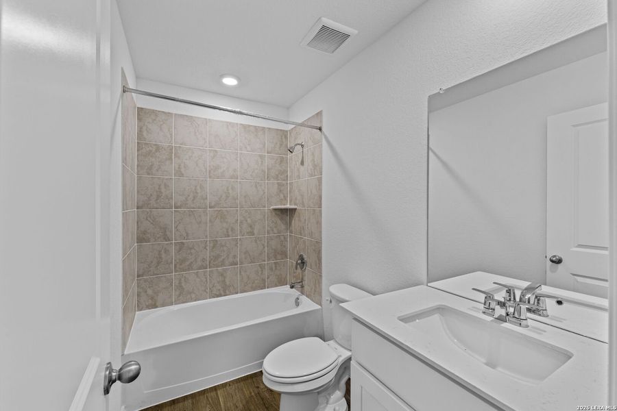 Furnished interior view inside a new home in Sereno Springs, Converse (Image 5). Furnished interior view inside a new home in Sereno Springs, Converse (Image 5).