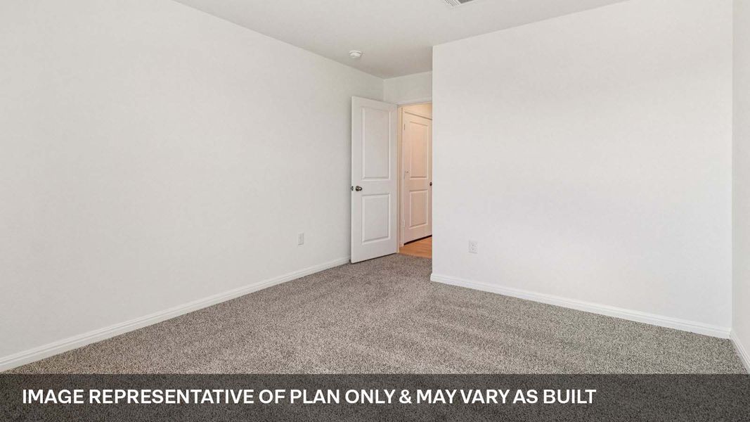 Representative unfurnished interior of a home built from the The Irvine by D.R. Horton in Carillon, Manor (Image 23).