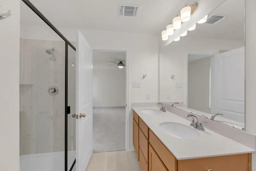 Furnished interior view inside a new home in Sonterra - Cool Water, Jarrell (Image 11).