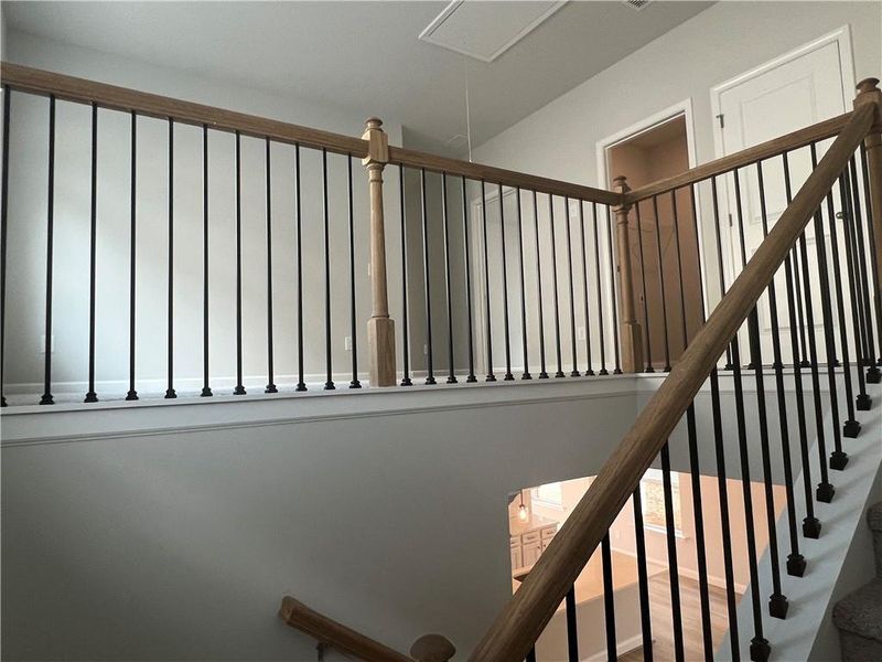 Spacious, unfurnished interior of a new home in The Village at Maple Street, Dawsonville (Image 18).