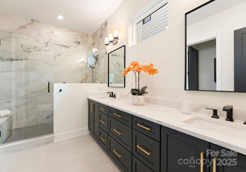 Furnished interior view inside a new home in , Charlotte (Image 32). Furnished interior view inside a new home in , Charlotte (Image 32).