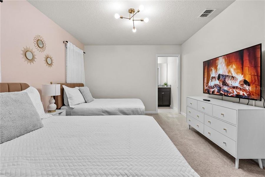 Furnished interior view inside a new home in Windsor Cay Resort, Clermont (Image 36).