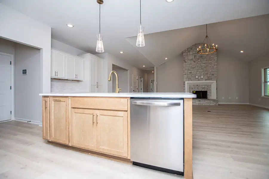 Furnished interior view inside a new home in WOODMONT RESERVE, Roopville (Image 10).
