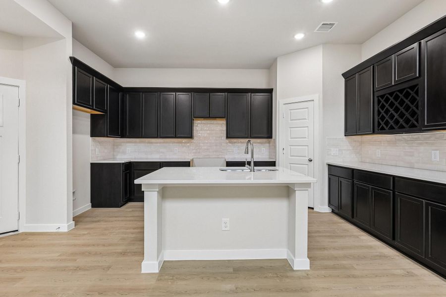 Furnished interior view inside a new home in Granger Pines, Conroe (Image 6). Furnished interior view inside a new home in Granger Pines, Conroe (Image 6).