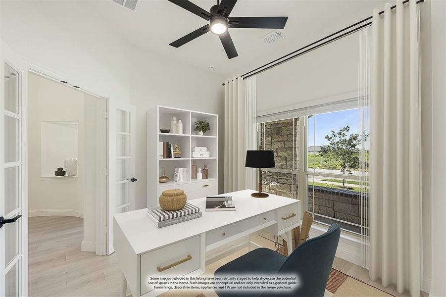 Furnished interior view inside a new home in Silo Mills Classic 70, Joshua (Image 12). Furnished interior view inside a new home in Silo Mills Classic 70, Joshua (Image 12).