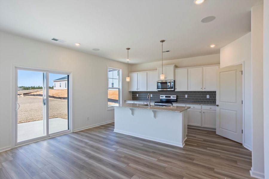 Furnished interior view inside a new home in Portrait Hills, Aiken (Image 4).