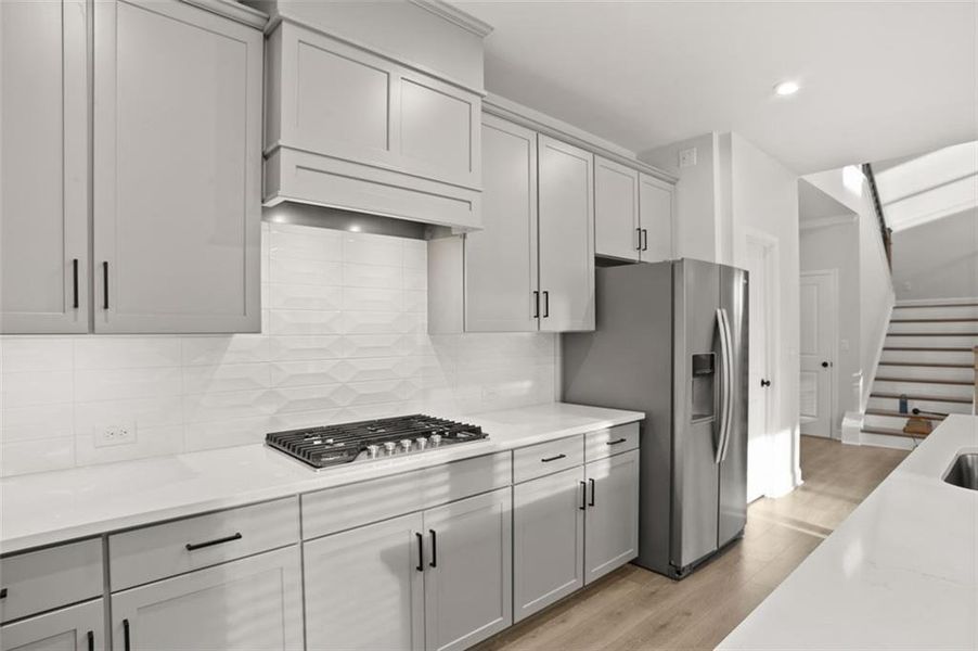 Furnished interior view inside a new home in Hillside Manor, Powder Springs (Image 18).