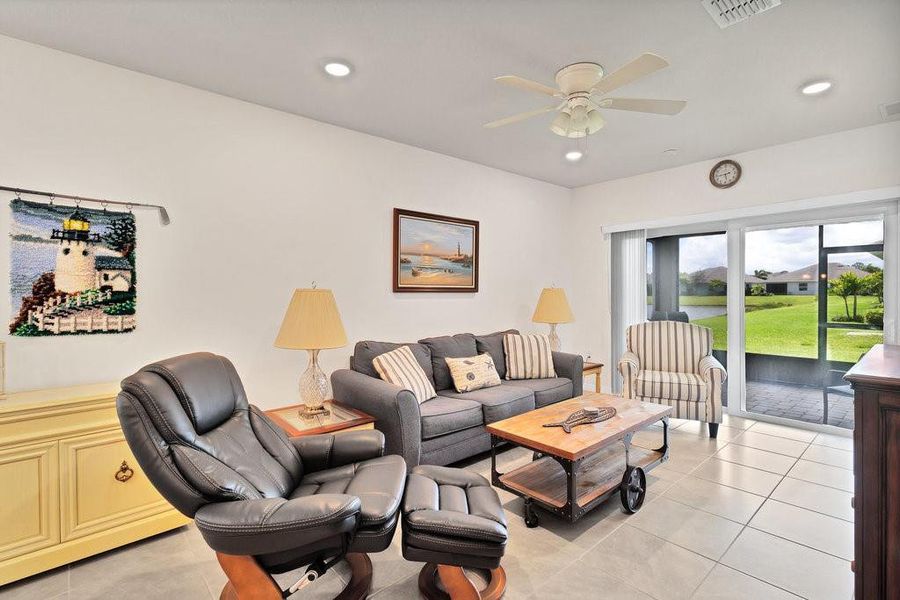Furnished interior view inside a new home in , Vero Beach (Image 10).