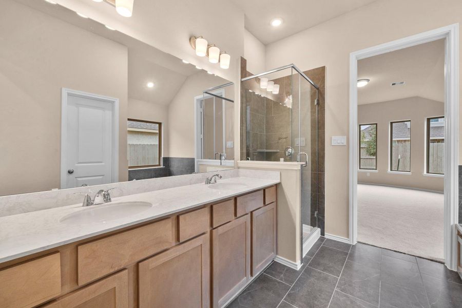 Furnished interior view inside a new home in Pomona 50' & 55', Manvel (Image 10).