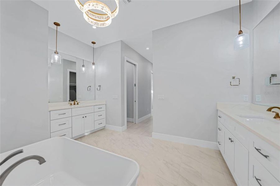 Furnished interior view inside a new home in , Punta Gorda (Image 8).