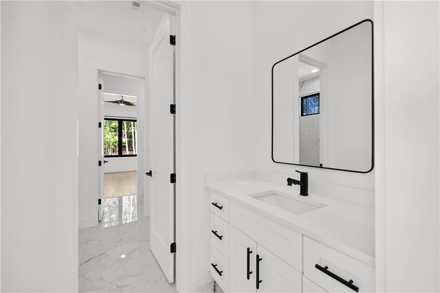 Furnished interior view inside a new home in , Sugar Hill (Image 19).